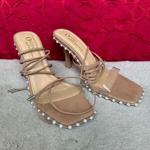 strappy heels